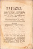 HST Z276 Ziar Foaia pedagogică 23/1898 Sibiu