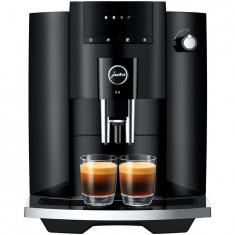 Espressor automat Jura E4, 1450W, 5 bauturi, 15 bar, Negru