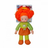 Papusa cu par portocaliu, Dollz n More, Rainbow, 35 cm