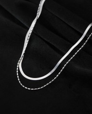 Colier Din Argint Model SARPE ARG390K