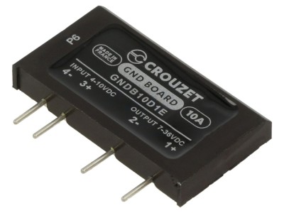 Releu Semiconductor 10A Ucom 4-10VDC Curent Continu foto