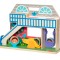 Set de joaca din lemn cu accesorii scoala rostogol go tots