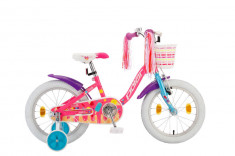 Bicicleta Copii Polar 2023 Icecream - 16 Inch, Roz-Mov foto