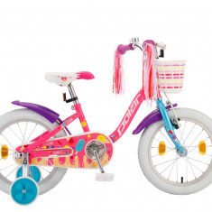 Bicicleta Copii Polar 2023 Icecream - 16 Inch, Roz-Mov