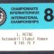 A17 Legitimație participant din partea ACR la Campionatul Internațional FISA 1984