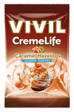 Bomboane cremoase Vivil Creme Life Classic cu aroma de caramel si alune fara