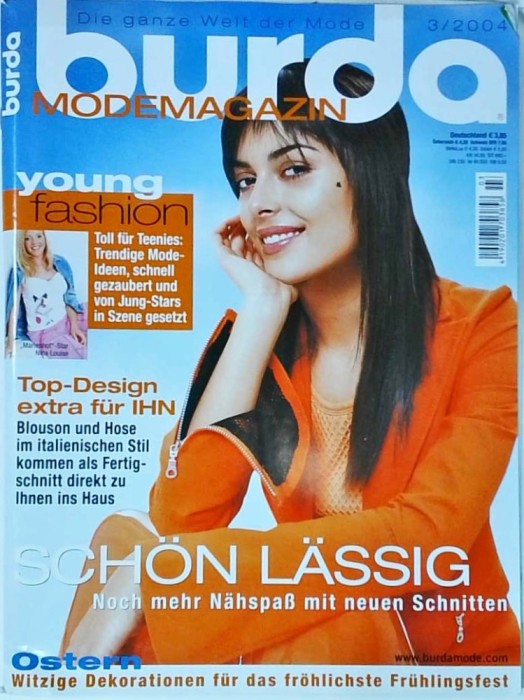 Burda Moden, nr. 3 / 2004
