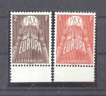 Luxembourg 1957 Europa CEPT Mi.572-573 MNH AC.344