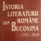 ISTORIA LITERATURII ROMANE DIN BUCOVINA 1775-1918-CONSTANTIN LOGHIN