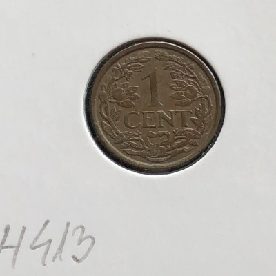 h413 Olanda 1 cent 1938 foto