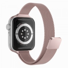 Curea Techsuit W034 pentru Apple Watch 49mm / 46mm / 45mm / 44mm / 42mm Series, Roz