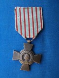 CROIX DU COMBATANT / 1914-1918 /FRANTA (REPOUBLIQUE FRANCAISE )-(1)