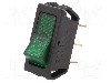 Intrerupator OFF-ON, 2 pozitii, SPST, SCI - R13-249B-01-BG foto
