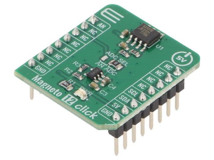 Senzor magnetic analogic I2C