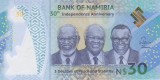 Bancnota Namibia 30 Dolari 2020 - PNew UNC ( polimer, comemorativa )