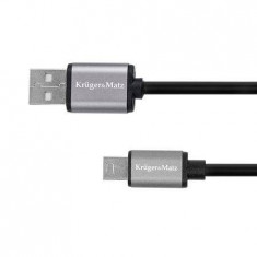 CABLU USB - MINI USB 1M BASIC Kruger&amp;amp;Matz K&amp;amp;M foto
