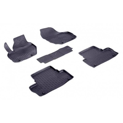 Covorase presuri cauciuc Premium stil tavita Volvo S60 2 2010-2018 foto
