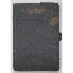 CARNET CU VERSURI , AMINTIRI , CUGETARI , MANUSCRIS , AUTORI DIVERSI , 1926