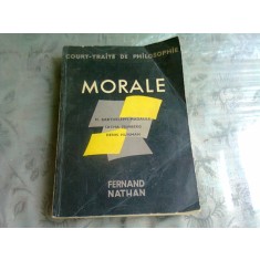 MORALE - M. BARTHELEMY MADAULE (CARTE IN LIMBA FRANCEZA)