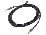 Cablu Audio Jack 3,5mm 3pin 0,5m Aluminiu, Goobay