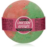 Beauty Jar Unicorn Kisses What Girls Are Made Of? Sugar &amp; Spice And Everything Nice bombă de baie cu aroma de capsuni 150 g