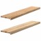 vidaXL Pervaz 2 buc lemn masiv de stejar netratat 120x25x2 cm 4009106