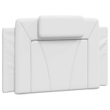 Cumpara ieftin Perna pentru tablie pat, Viana, alb, 90 cm, piele artificiala