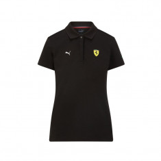 Ferrari tricou polo de dama Classic PUMA Black F1 Team 2021 - XS foto