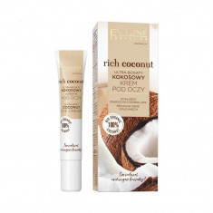 Crema antirid pentru ochi, Eveline Cosmetics, Ultra-Rich Coconut, 20 ml foto