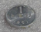 G5. Romania RPR 1 leu 1951 stare foarte buna **