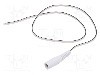 Cablu alimentare DC, cabluri, DC 5,5/2,5 soclu, alb, 0,5m, WEST POL - S25-TT-T035-050WH