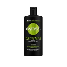 Sampon Syoss Curls&amp;amp;Waves pentru par ondulat, 440 ml