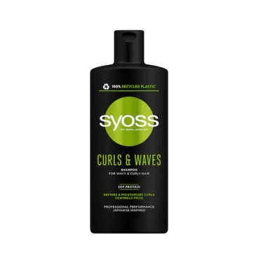 Sampon Syoss Curls&amp;amp;amp;Waves pentru par ondulat, 440 ml foto