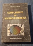 Complemente de microelectronica Floarea Baicu