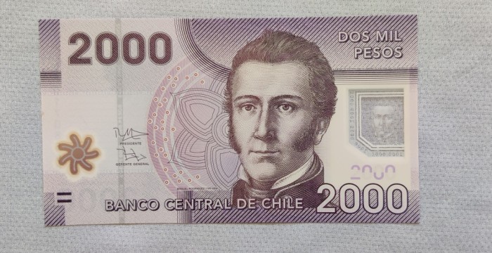 Chile - 2000 Pesos (2013) polimer
