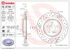 Disc Frana BREMBO 09.B788.11 Prime Line UV Coated Mercedes-Benz A-Class CLA GLA SLC SLK