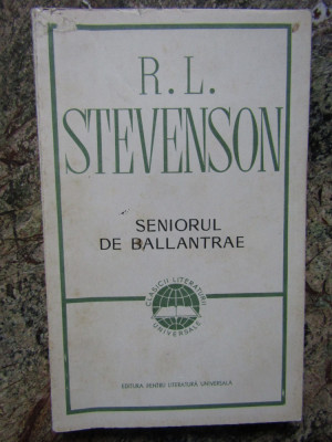 R. L. STEVENSON - SENIORUL DE BALLANTRAE foto