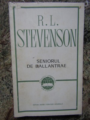 R. L. STEVENSON - SENIORUL DE BALLANTRAE foto