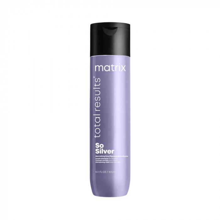 Sampon pentru par blond, Matrix Total Results So Silver Sampon, 300ml