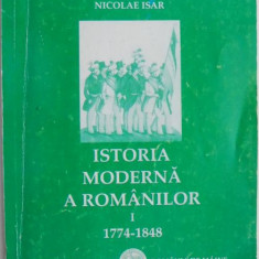 Istoria moderna a romanilor, vol. I (1774-1848) – Nicolae Isar