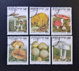 Ciuperci - Cambodgia 2000 - Set Complet 6 Timbre (Ștampilat / CTO) CP1_II