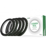 Banda Adeziva 2UUL CS02, 5mm, Neagra, Set 5 bucati