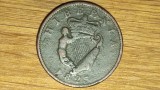 Cumpara ieftin Irlanda - moneda de colectie - 1/2 half penny 1823 Hibernia -George IV- f rara !, Europa