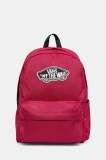 Vans rucsac barbati, culoarea roz, mare, neted, VN000H4YC9L1