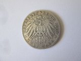 Rară! Statele Gemane/Regatul Bavariei 2 Mark 1902 D argint(0.900) regele Otto, Europa