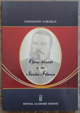 Opera literara a lui Nicolae Filimon - Constantin Cublesan// dedicatie autor