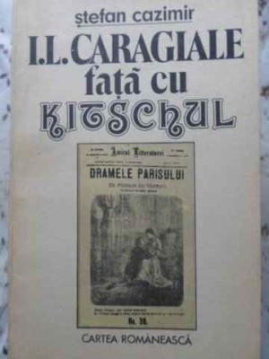 I. L. CARAGIALE FATA CU KITSCHUL-STEFAN CAZIMIR-107450 foto