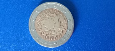 2 Euro Germania 2015 Aniversarea a 30 Ani de la Aderareala Uniunea Europeana foto