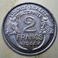 1.148 FRANTA WWII 2 FRANCS FRANCI 1944