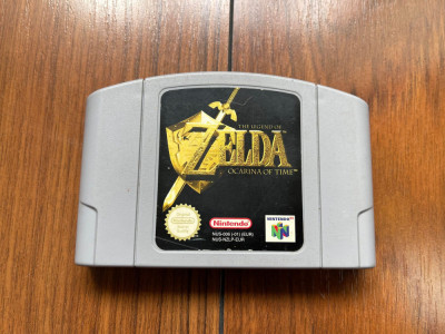 Zelda Ocarina Of Time Nintendo 64 n64 Joc Colectie / rar foto